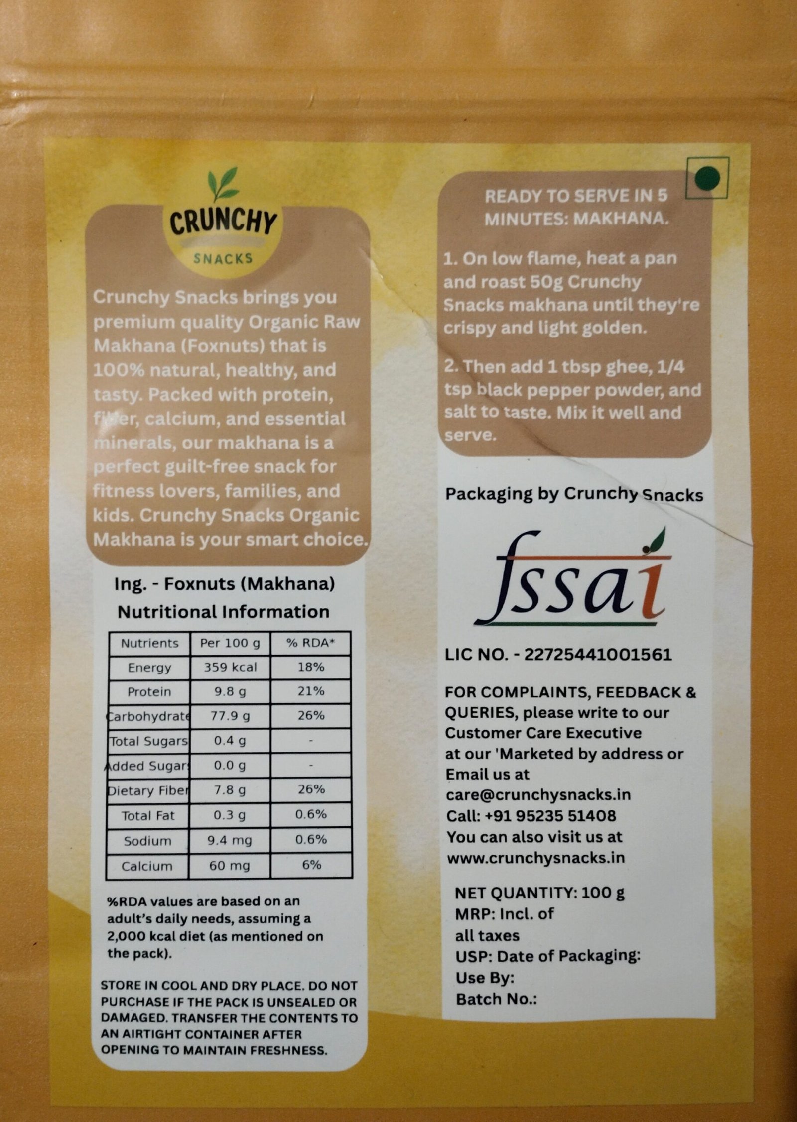 Phool Makhana - Pack Of 2 - Image 2